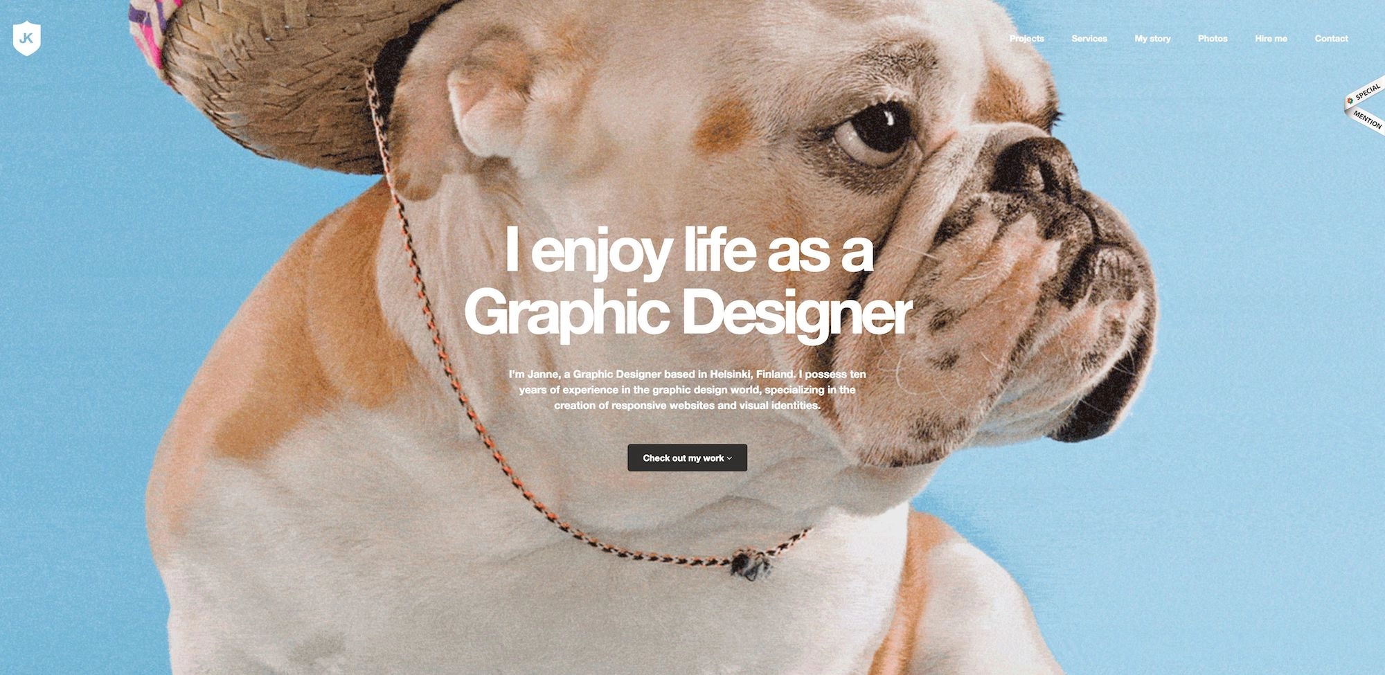 grosse, fette Typographien Webdesign Trends Jahr 2019