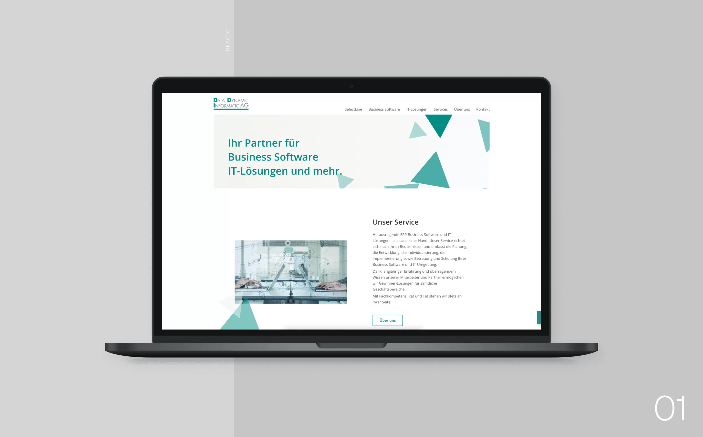 Redesign für die Data Dynamic Informatic AG
